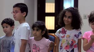 group of elementary students